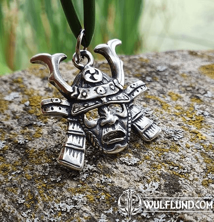 SAMURAI PENDENTIF EN ARGENT