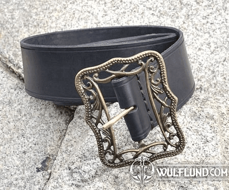 RENAISSANCE WIDE LEATHER BELT