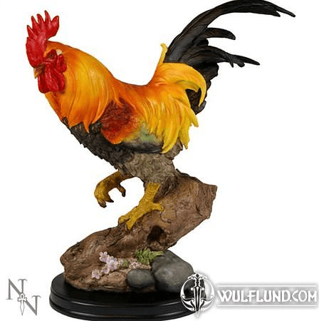 COCK, FIGURINE, DECORATION