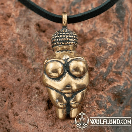 VENUS OF WILLENDORF, PENDANT, BRONZE