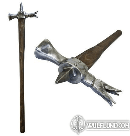 WAR HAMMER, TWO HANDED MEDIEVAL WEAPON