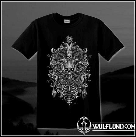 SHAMAN'S SKULL, T-SHIRT, NAAV