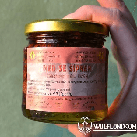 HONEY WITH ROSEHIP, 200 ML, 200 G