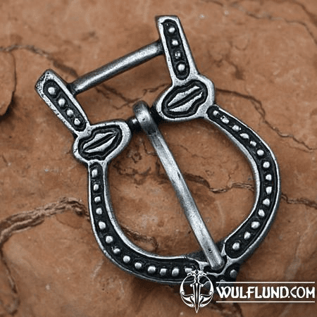 BOUCLE DE CEINTURE VIKING ZINC