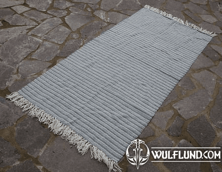 NUALLÁN, WOOLEN THROW, HAND WEAVING