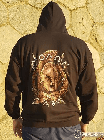 MOLON LABE, SPARTAN HOODIE, NAAV FASHION