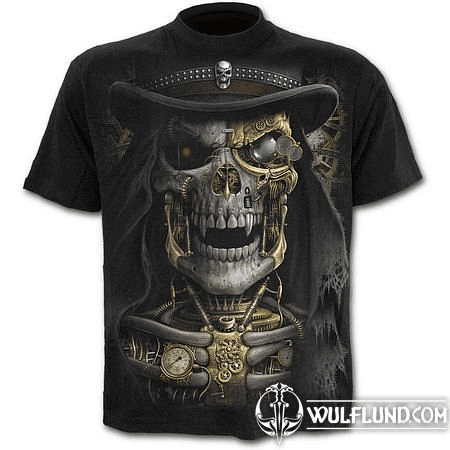 STEAM PUNK REAPER - T-SHIRT BLACK