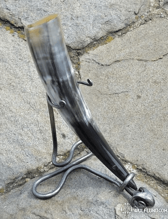 RAM, FORGED STAND FOR A DRINKING HORN