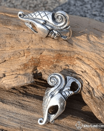 DREKI, PENDENTIF DE STYLE VIKING, ARGENT STERLING