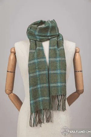 FOREST CHECK SCARF, FOXFORD, IRELAND