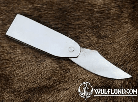 SLAVIC FOLDING KNIFE, POHANSKO, GREAT MORAVIA - REPLICA