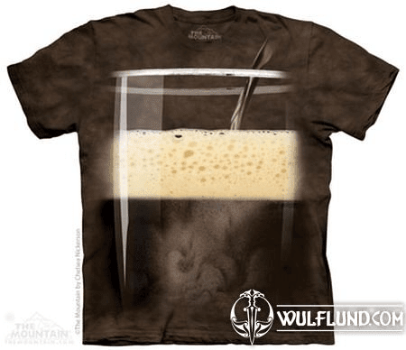 STOUT BEER, T-SHIRT THE MOUNTAIN