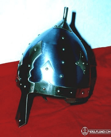 CONICAL HELMET WITH BRASS