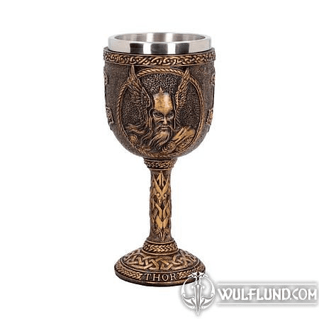 THOR NORSE GOD OF THUNDER GOBLET