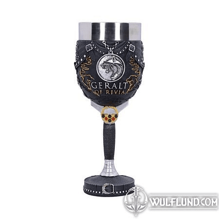 THE WITCHER GERALT OF RIVIA GOBLET 19.5CM