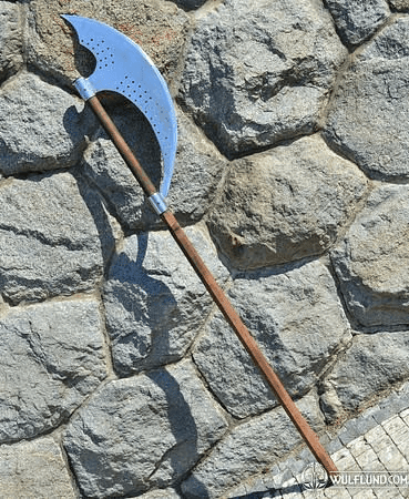 two handed battle axe
