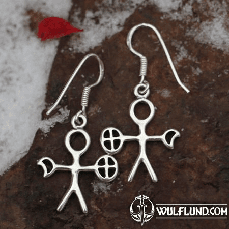 NOAIDI - SAMI SHAMAN, EARRINGS SILVER 925