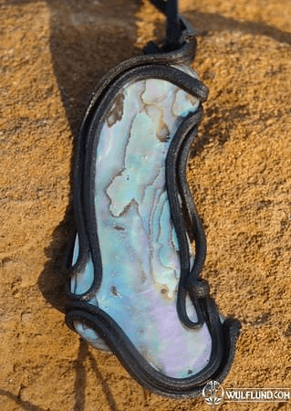 OCEAN TALISMAN, PAUA SHELL PENDANT