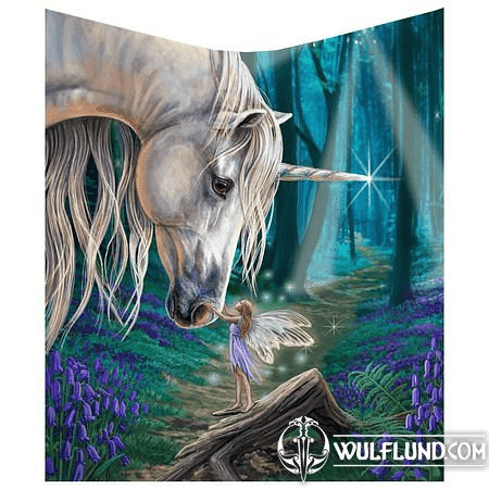 LISA PARKER FAIRY WHISPERS UNICORN THROW BLANKET 160CM