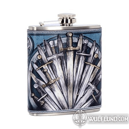 MEDIEVAL SWORD HIP FLASK 7OZ