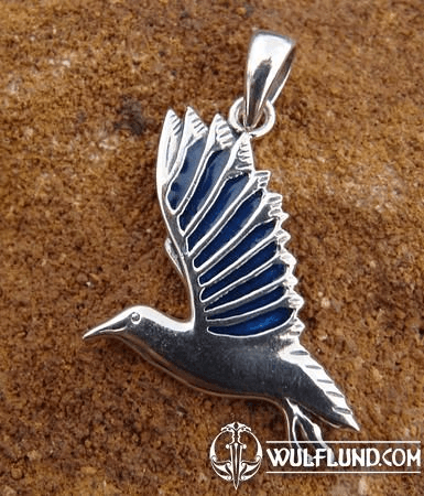 ALBATROSS, SILVER PENDANT