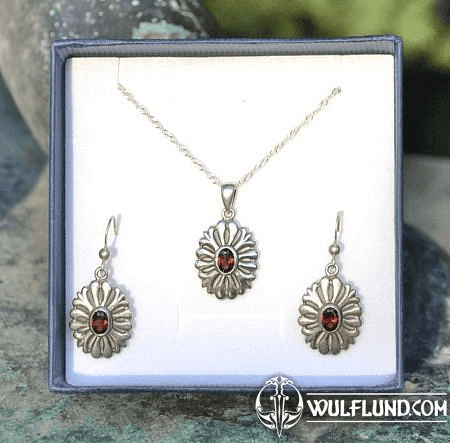 FLORA, STERLING SILVER JEWELLERY SET