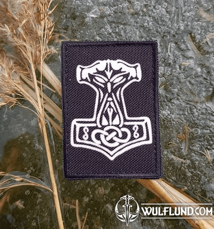 THOR'S HAMMER, VELCRO PATCH