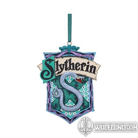 HARRY POTTER SLYTHERIN CREST HANGING ORNAMENT 8CM