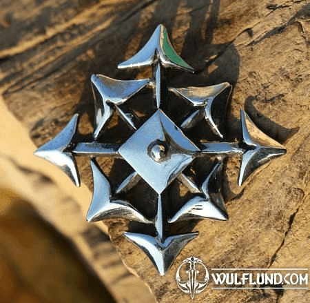 STAR OF CHAOS, CHAOSPHERE, SILVER PENDANT