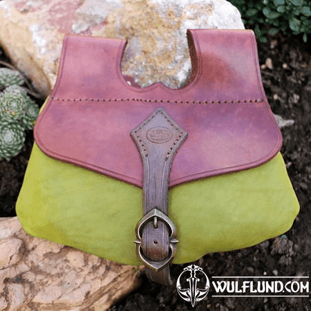 HADRIEN, MEDIEVAL LEATHER POUCH