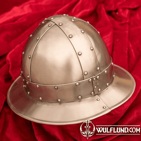 KETTLE HAT WITH RIVETS, HELMET