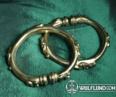 CELTIC BRONZE BRACELET, LA TENE PERIOD, ZLONICE LOCALITY