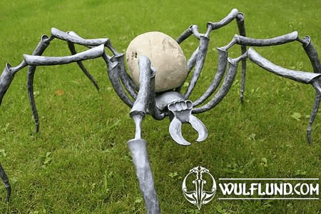 GARDEN SPIDER, LARGE FORGED MONSTER