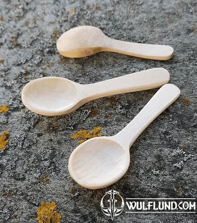 CARVED WOODEN SPOON, MINI