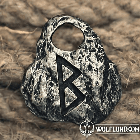 BERKANO - RUNE PENDANT