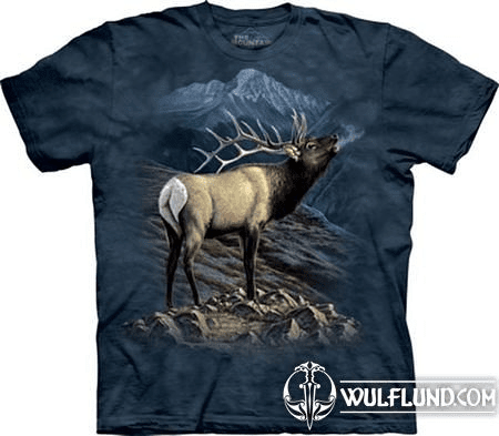 EXALTED RULER ELK - ZOO ANIMALS T-SHIRT BY THE MOUNTAIN