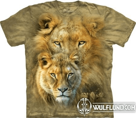 AFRICAN ROYALTY - LION T SHIRT THE MOUNTAIN