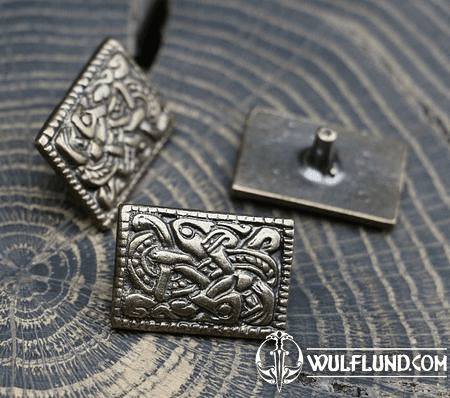 Viking rivet pour la ceinture, le style Borre, l'étain Boucles de