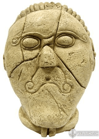 REPRODUCTION OF THE CELTIC HEAD FROM MSECKE ZEHROVICE