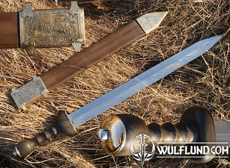 FORGED GLADIUS AND SCABBARD