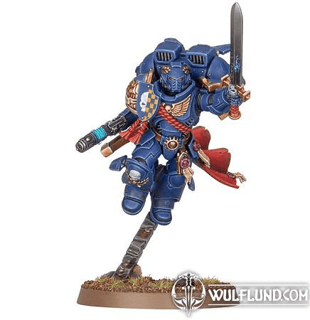 WARHAMMER 40K SPACE MARINES CAPTAIN WITH JUMP PACK