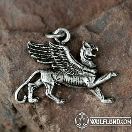 PENDENTIF GRIFFON SCYTHE, ZINC