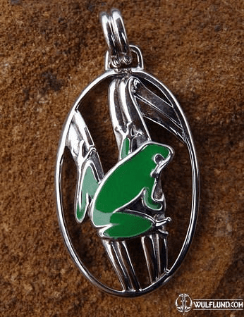 FROG, PENDANT, AG 925