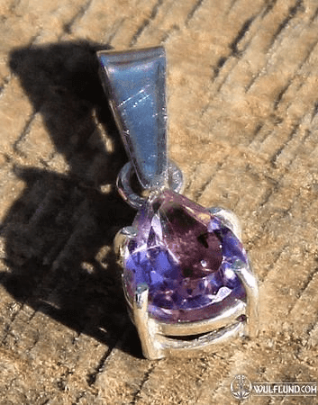 FACETED AMETHYST PENDANT