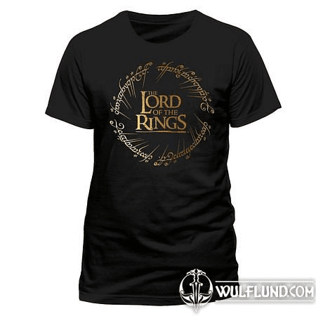 LORD OF THE RINGS - GOLD FOIL LOGO