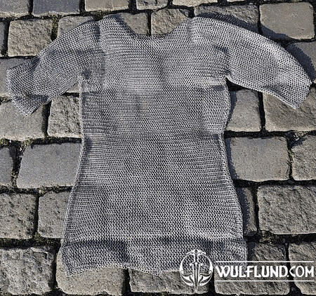 ALUMINIUM CHAIN MAIL SHIRT BUTTED