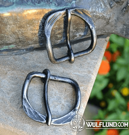 FORGED IRON BUCKLE FOR LEATHER BELTS