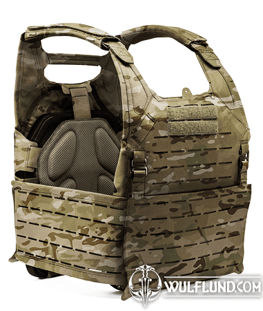 PERUN PLATE CARRIER - TACTICAL VEST MULTICAM