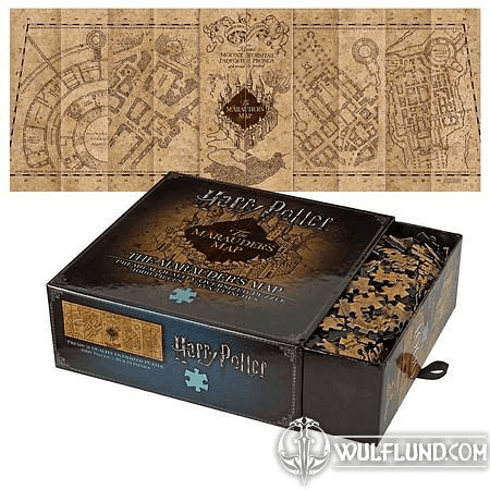 HARRY POTTER - PUZZLE - CARTE DU MARAUDEUR