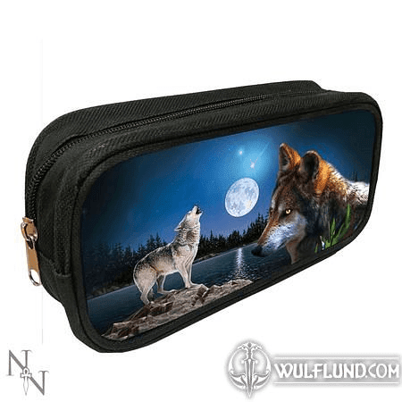 3D PENCIL CASE WOLVES